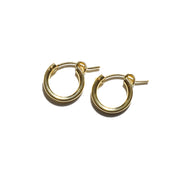 Thick Gold Hoops