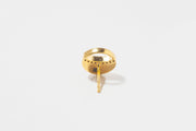 Tiid Gold Vermeil Stud Earrings