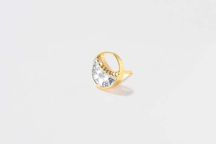 Tiid Gold Vermeil Stud Earrings