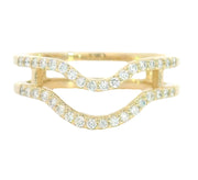 The Double River Of Light Diamond Band