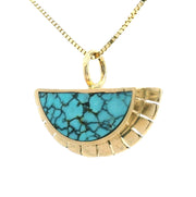 New Moon Turquoise Selene Necklace