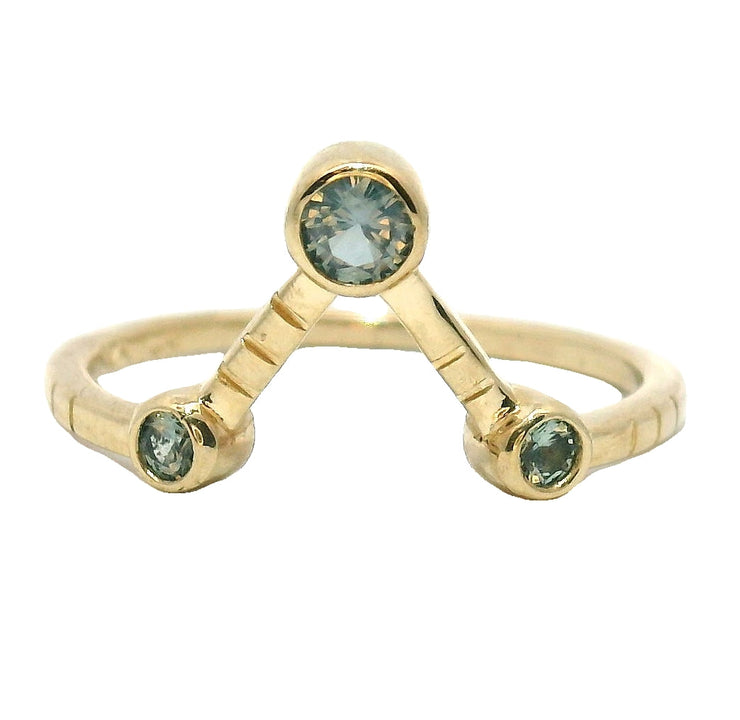 Rowen Ring - Montana Sapphire