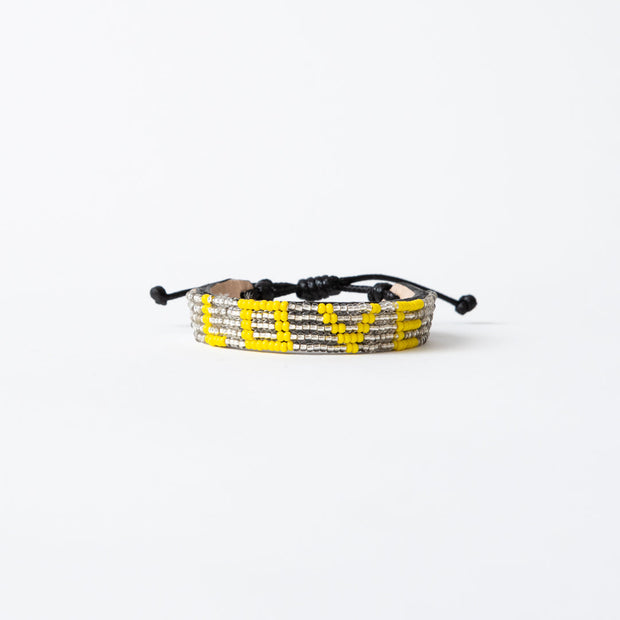 LOVE Bracelet - Silver/Yellow