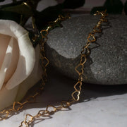 Eternity Heart Chain Necklace