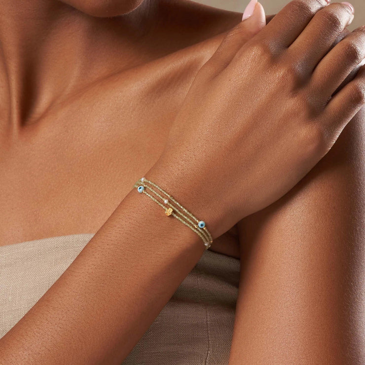 Enthusiastic Spirit - Peridot August Birthstone Wrap