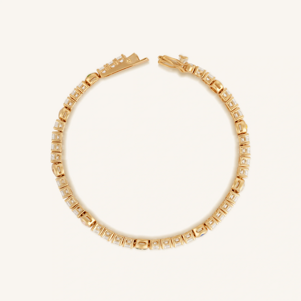 Fortuitous Traveler Multi-Symbol Tennis Bracelet