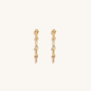 Universal Spirituality - Multi Symbol Hoop Earrings