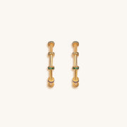 Inner Balance - Multicolor Chakra Hoop Earrings
