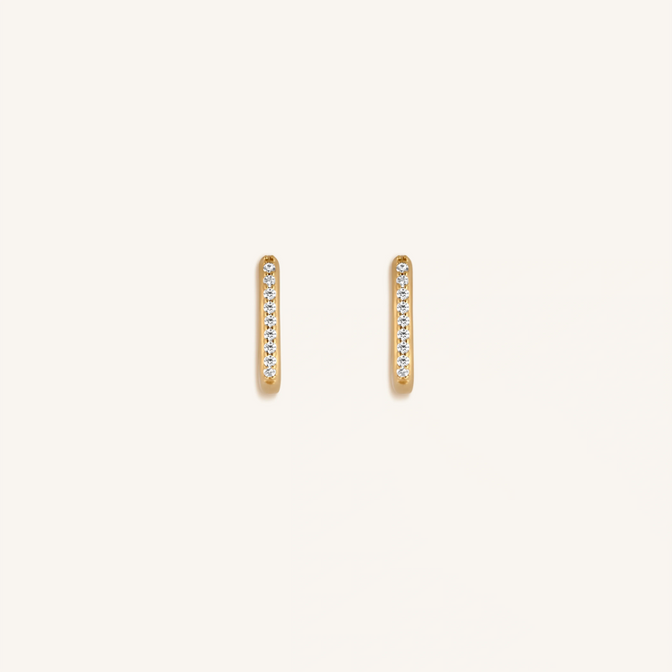 Welcomed Transformation Gold Hoop Earrings
