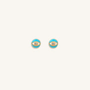Awakened Purpose Evil Eye Diamond Earrings