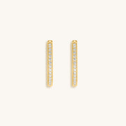 Sparkling Soul - Gold Hoop Earrings