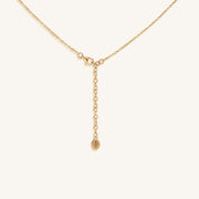 Starry Skies CZ Crystal Gold Necklace