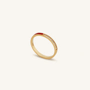 Connected Spirit Gold Red Ring