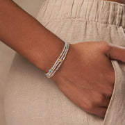 Balanced Spirit - Clear Quartz April Birthstone Wrap