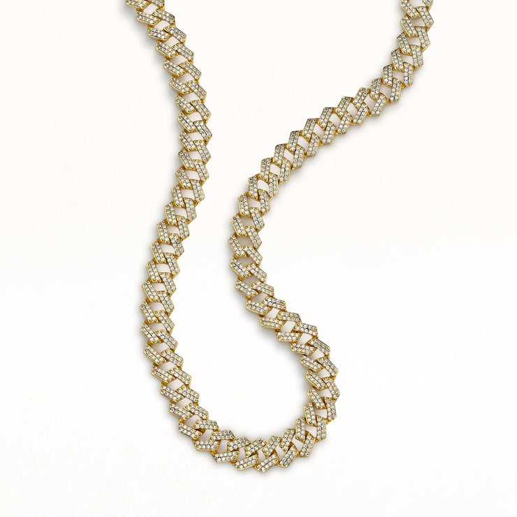 Iced Prong Cuban Chain