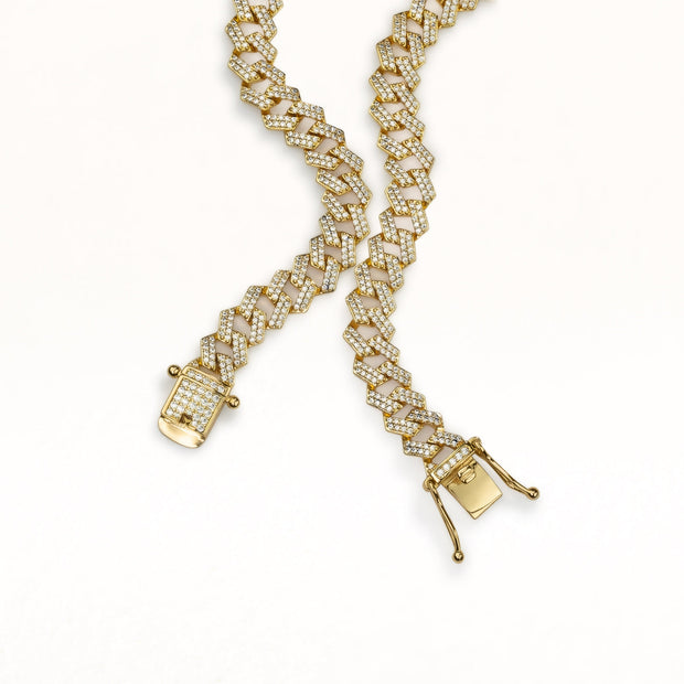 Iced Prong Cuban Chain