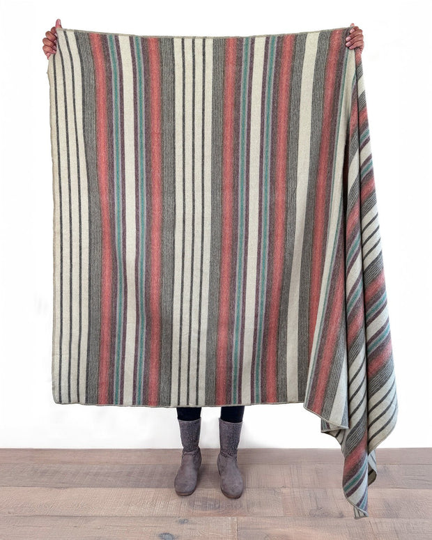 Alpaca Throw Blanket- Oasis