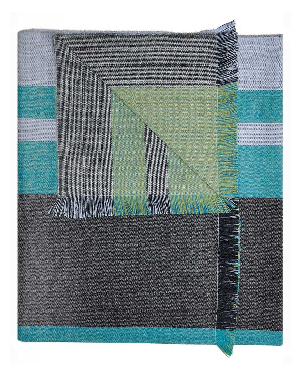 Alpaca Throw Blanket Reversible - Weeping Willow