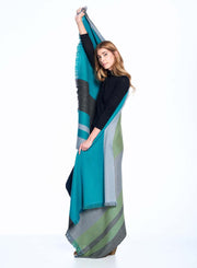 Alpaca Throw Blanket Reversible - Weeping Willow