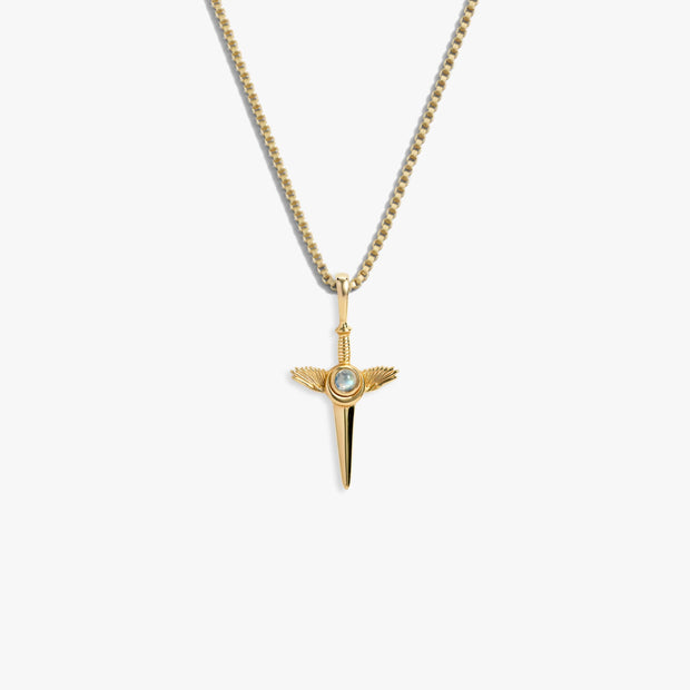 Mini Flying Dagger Necklace