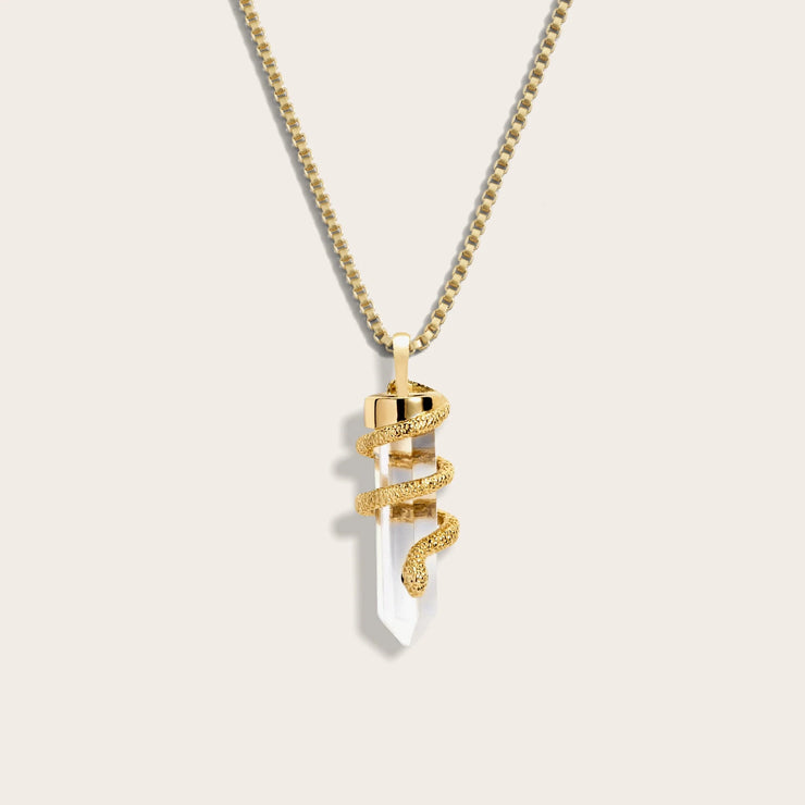 Crystal Snake Necklace