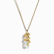 Crystal Snake Necklace