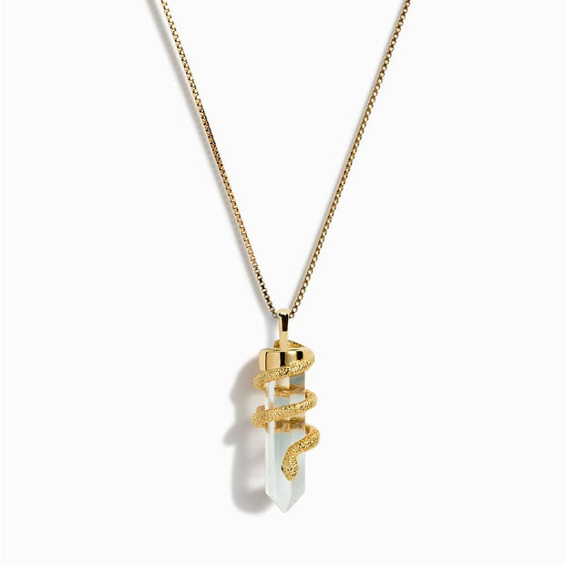 Crystal Snake Necklace