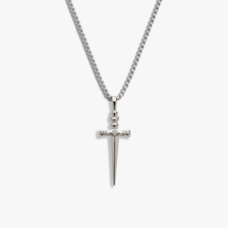 Diamond Sword Necklace
