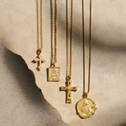 Enamel Cross Necklace