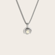 Inverted Moon Necklace