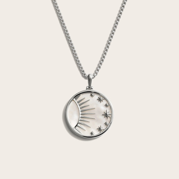 Celestial Mother of Pearl Necklace