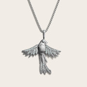 Suffragist Bluebird Necklace