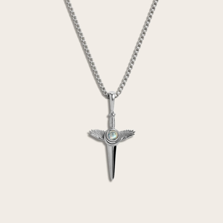 Mini Flying Dagger Necklace
