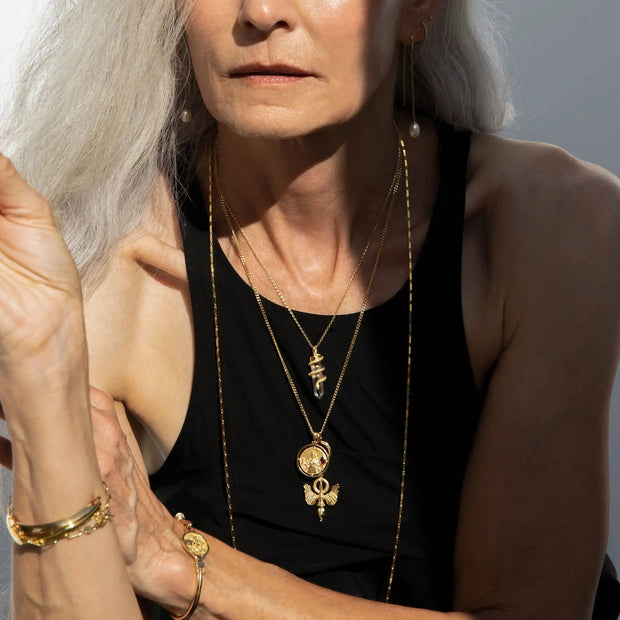 Crystal Snake Necklace