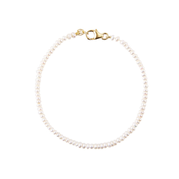 Button Pearl Bracelet
