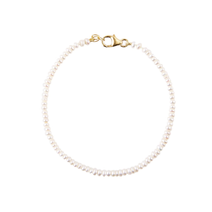 Button Pearl Bracelet