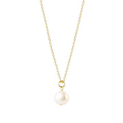 Small Pearl Pendant Necklace
