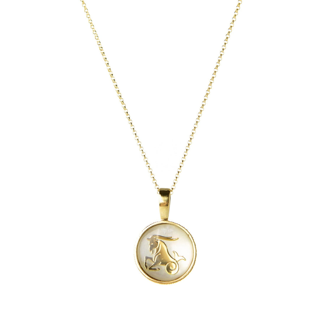 【HYERES LOR】23SS★ Happiness Zodiac 14K Necklace (P) Libra-Zodiac-necklace-sterling