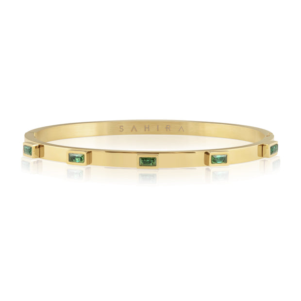 Emerald Baguette Stackable