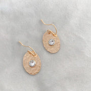 Oval Birthstone Earrings