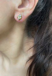 Neart Gold Vermeil Stud Earrings