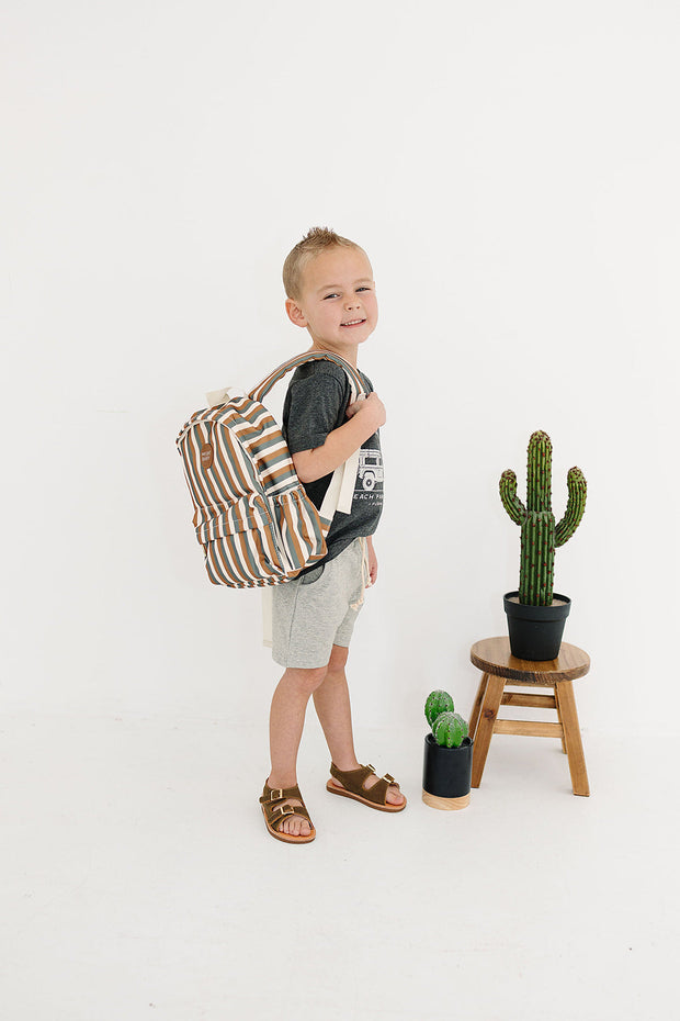 Sunset Stripes Mini Backpack