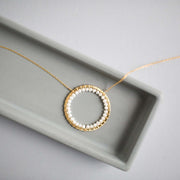Pearl Halo Necklace
