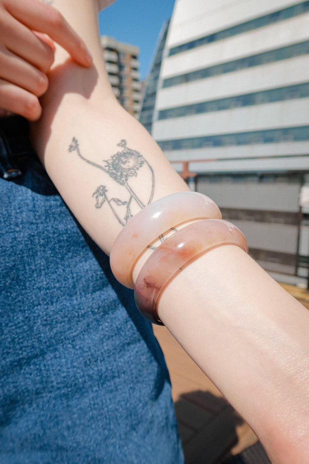 Playground — Marble Jade Stone Bangle