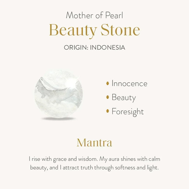 Boundless Joy Hamsa & Evil Eye Mother of Pearl Earrings