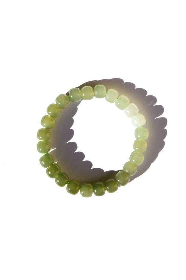 Ombre — Beaded Jade Bracelet