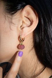 Harvest — Jade Stone Charm Earrings