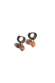 Harvest — Jade Stone Charm Earrings
