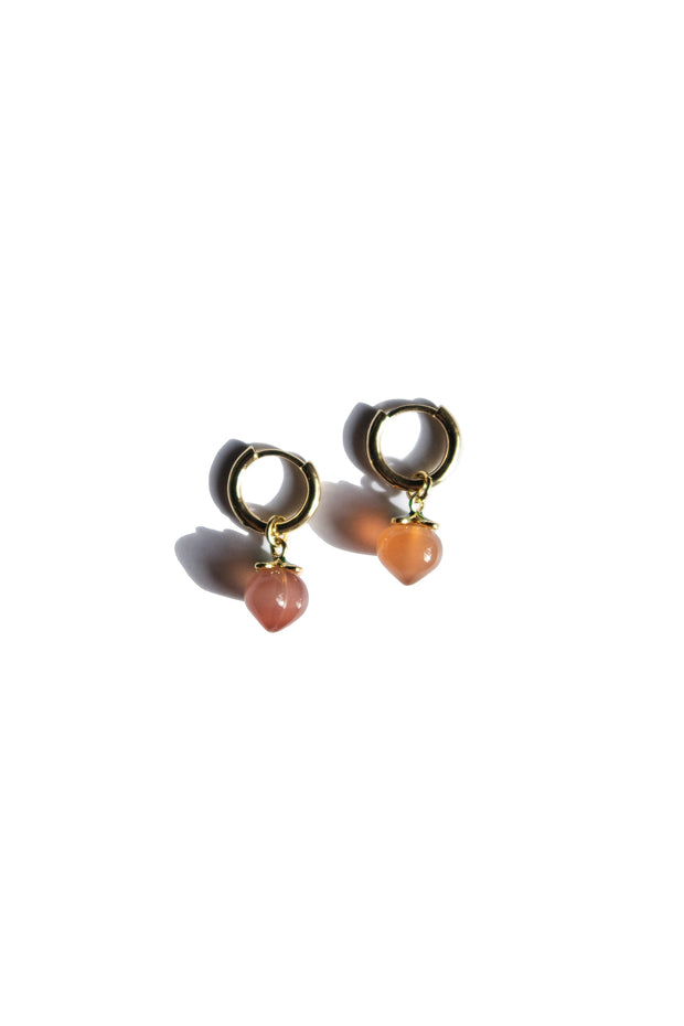 Harvest — Jade Stone Charm Earrings