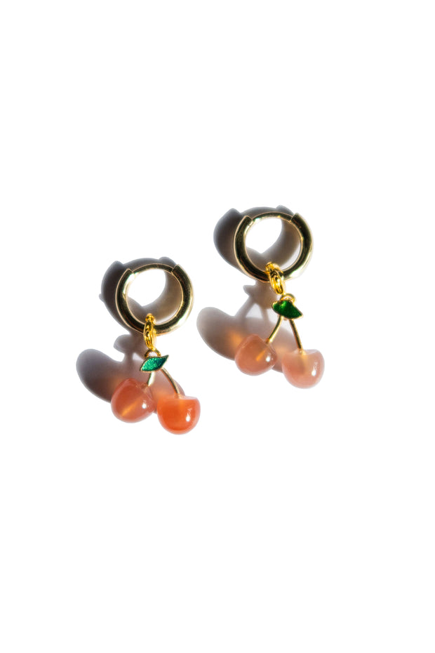 Harvest — Jade Stone Charm Earrings